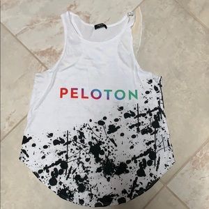 Peloton racer back tank